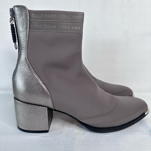 Cole Haan Women's Gray Ankle Boots Size 7 Pre-owned - Picture 6 of 16